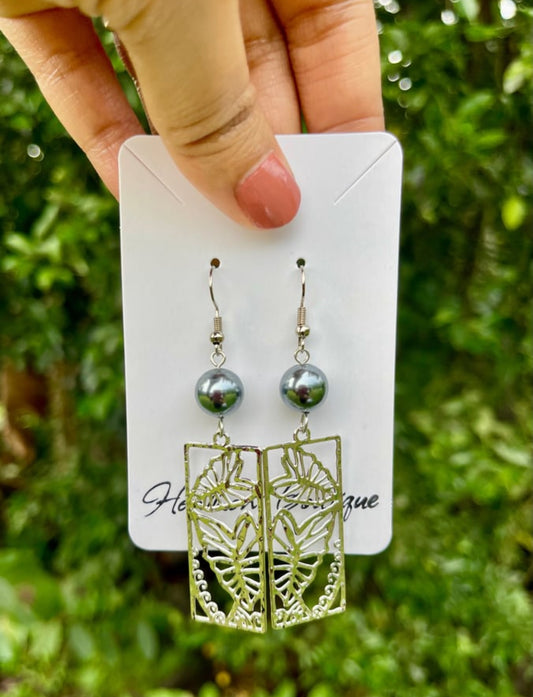 Silver Kalo Earrings