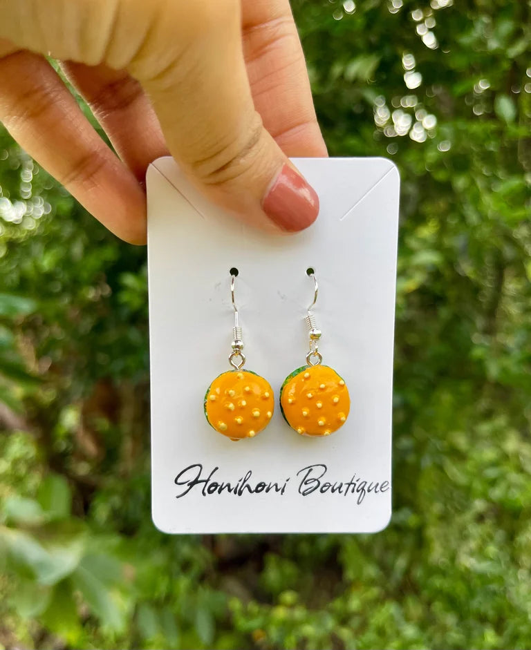 Hamburger Earrings