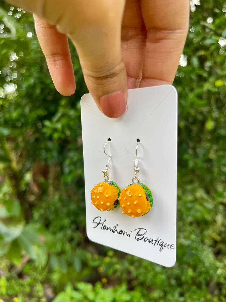 Hamburger Earrings